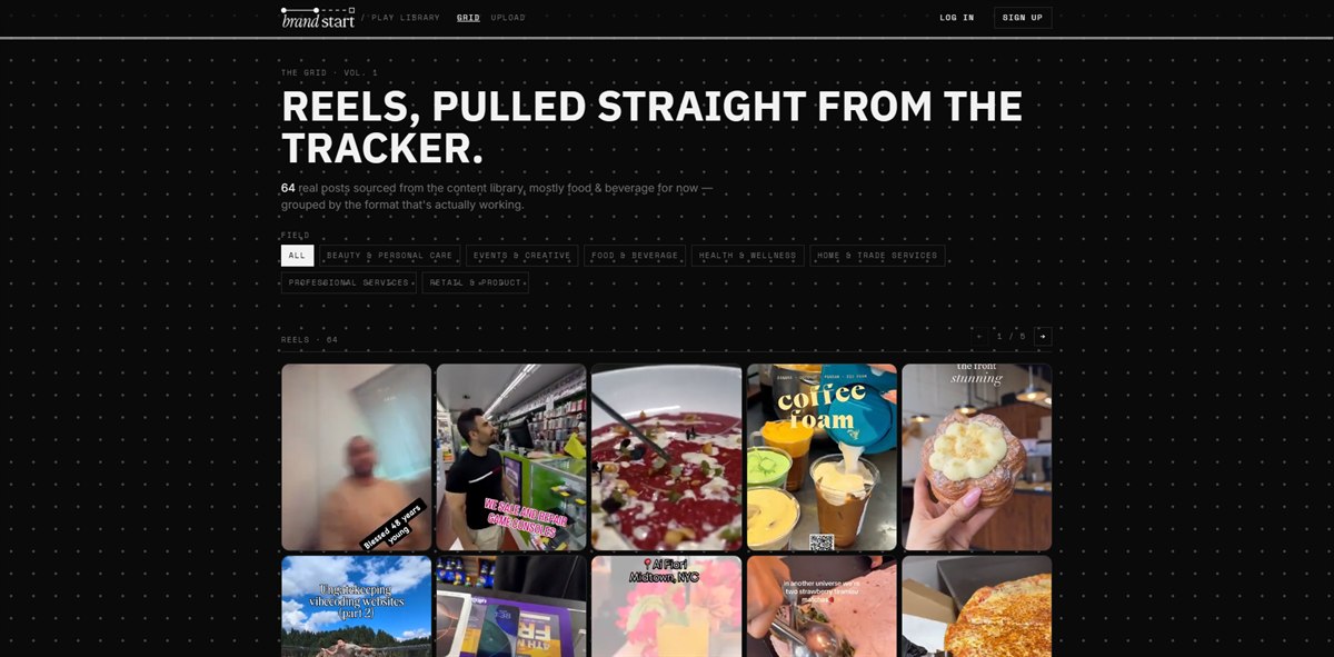 Content Carousel screenshot